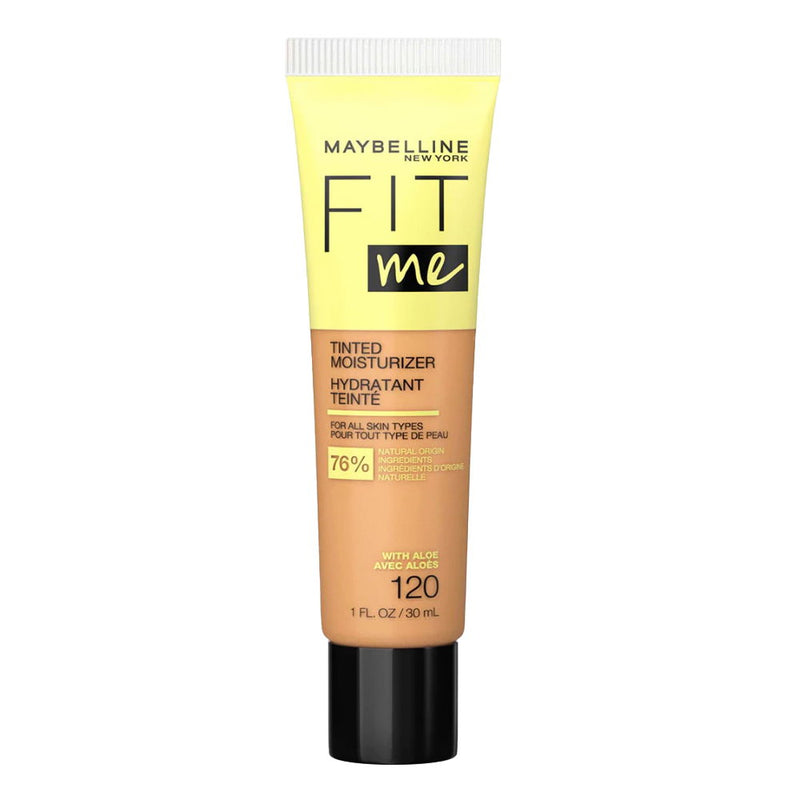 6x Maybelline Fit Me Tinted Moisturizer with Aloe 30ml 120 (carded)