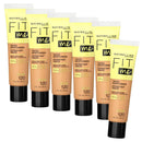 6x Maybelline Fit Me Tinted Moisturizer with Aloe 30ml 120 (carded)