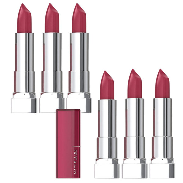 6x Maybelline Color Sensational the Creams Lipstick - 244 Pink Score