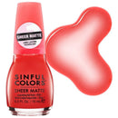 Sinful Colours Sheer Matte Nail Polish 2756 Ruby Tutu