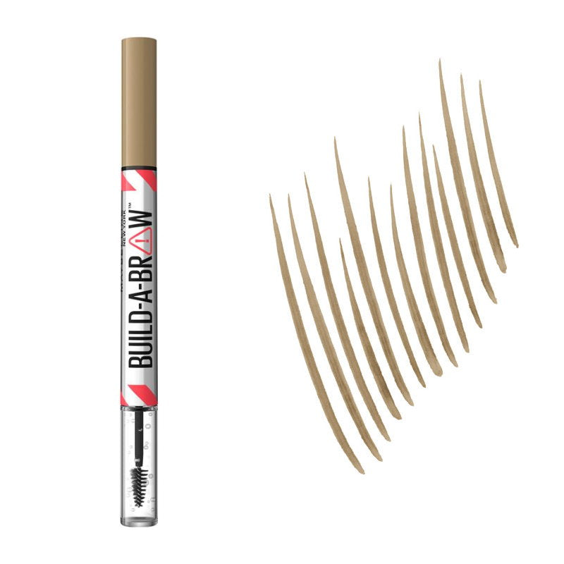 Maybelline Build A Brow 2 in 1 Pen Sealing Gel Eyebrow 250 Blonde