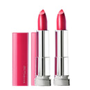 2x Maybelline Color Sensational Cream Lipstick 379 Fuchsia For Me 4.2g