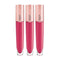 3x L'Oreal Paris Rouge Signature Plump Lip Gloss 7ml 408 I Accentuate