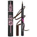 2pk SET Maybelline Hyper Precise Eyeliner 710 Forest Brown and Sky High Mascara Cosmic Black