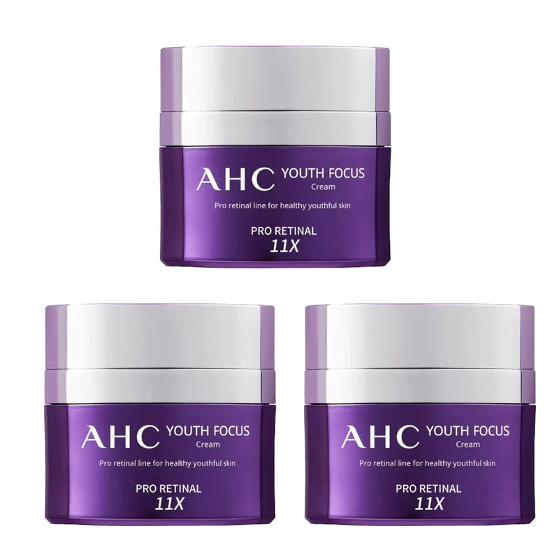 3x AHC Youth Focus Cream 50ml