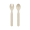 Baby U Bamboo Spoon and Fork Set - 12 months + Children's Cutlery