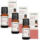 3x Bosistos Diffuser Oil Cedarwood Marjoram and Black Pepper Outback 10mL