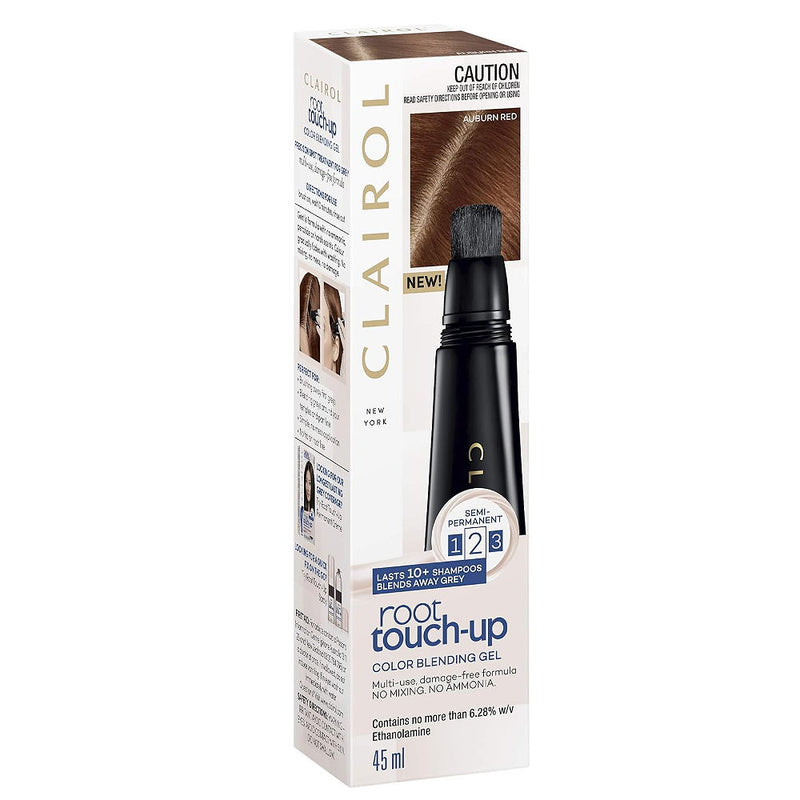 2x Clairol Root Touch-up Semi Permanent Color Blending Gel 45ml Auburn Red