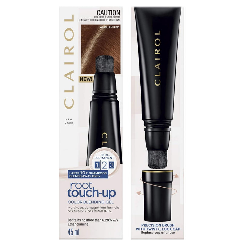 6x Clairol Root Touch-up Semi Permanent Color Blending Gel 45ml Auburn Red