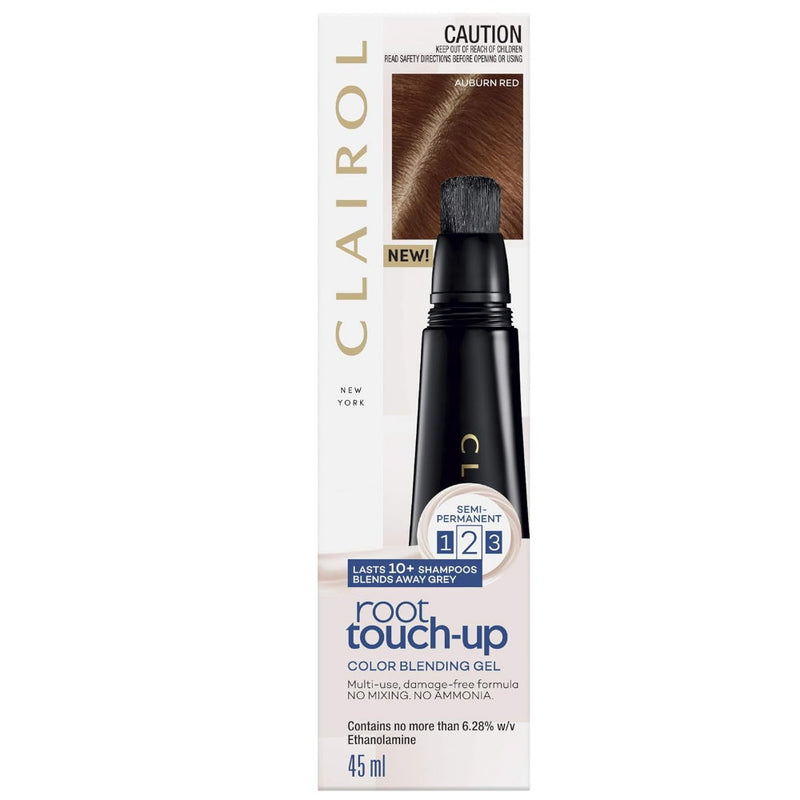 6x Clairol Root Touch-up Semi Permanent Color Blending Gel 45ml Auburn Red