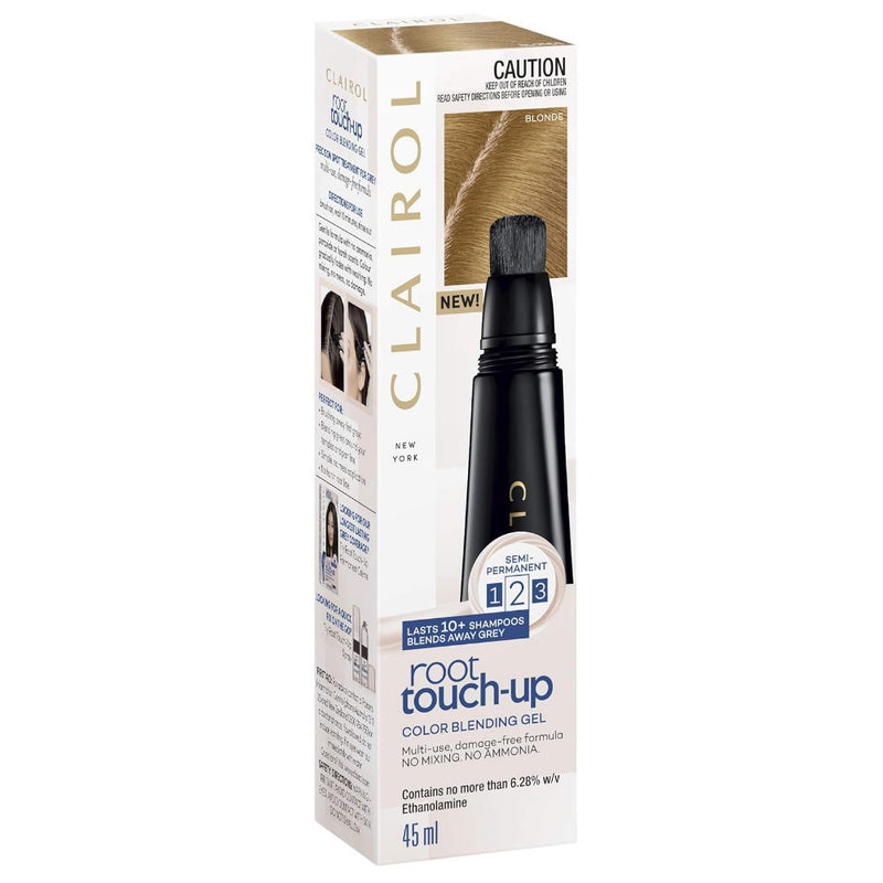 6x Clairol Root Touch-up Semi Permanent Color Blending Gel 45ml Blonde