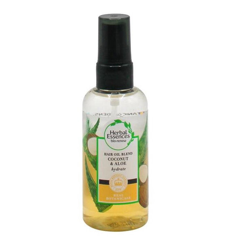 Shop Now - Herbal Essences Hair Oil Blend Coconut & Aloe Hydrate 100ml - Makeup Warehouse Australia