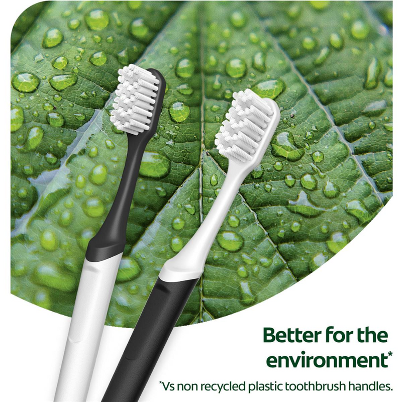 Colgate Recyclean Toothbrush 100% Recycled Plastic Handle Soft