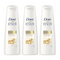 3x Dove Dermacare Scalp Anti Dandruff Conditioner Dry Scalp Relief 300ml