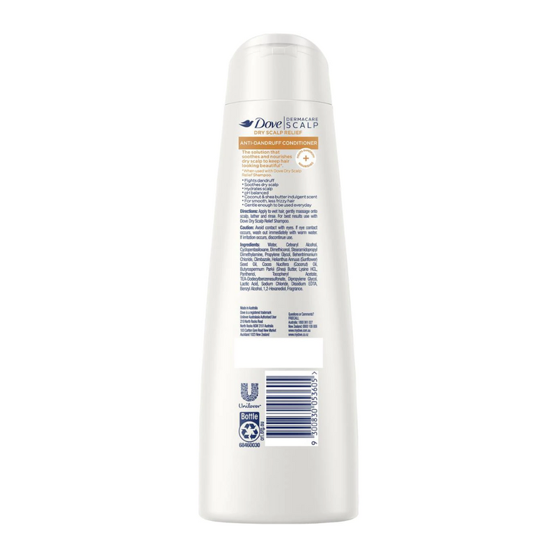 Dove Dermacare Scalp Anti Dandruff Conditioner Dry Scalp Relief 300ml