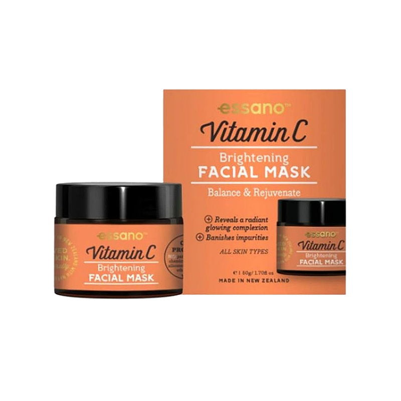 2x Essano Brightening Facial Mask Vitamin C Balance And Rejuvenate 50g