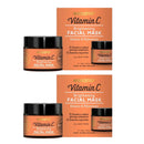 2x Essano Brightening Facial Mask Vitamin C Balance And Rejuvenate 50g