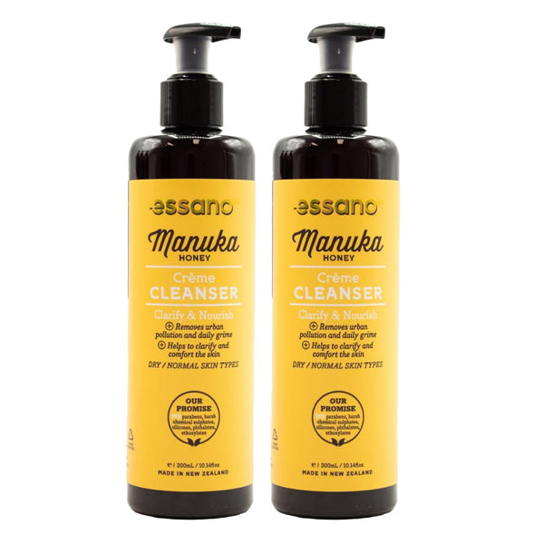 2x Essano Manuka Honey Creme Cleanser Clarify and Nourish 300mL