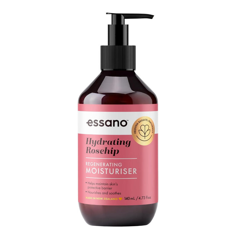 Essano Regenerating Moisturiser Hydrating Rosehip 140ml