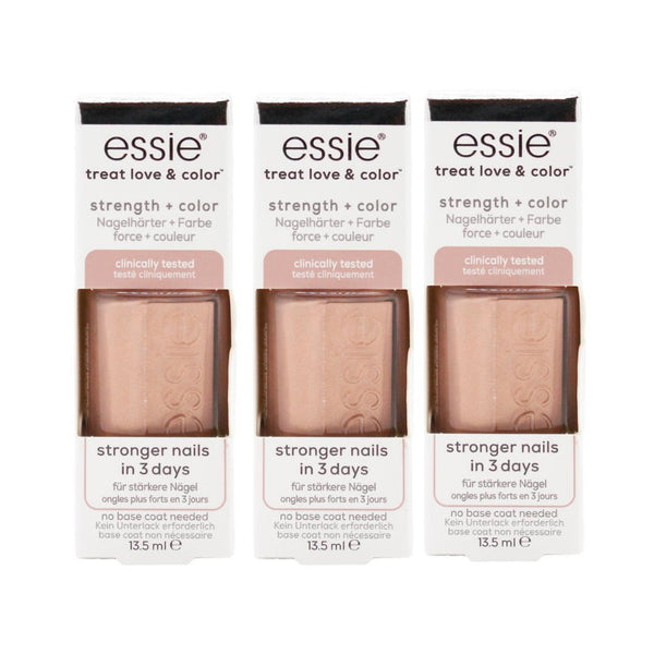 3x Essie Treat Love & Color Nail Polish 13.5ml 07 Tonal Taupe