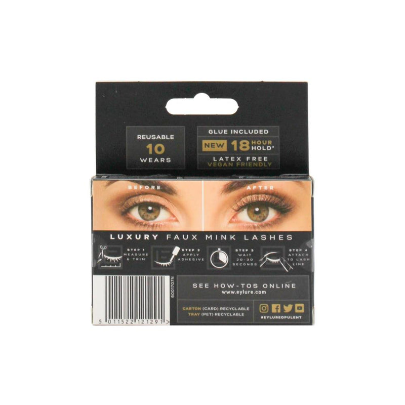 Eylure London Luxe Opulent Faux Mink Effect False Lashes