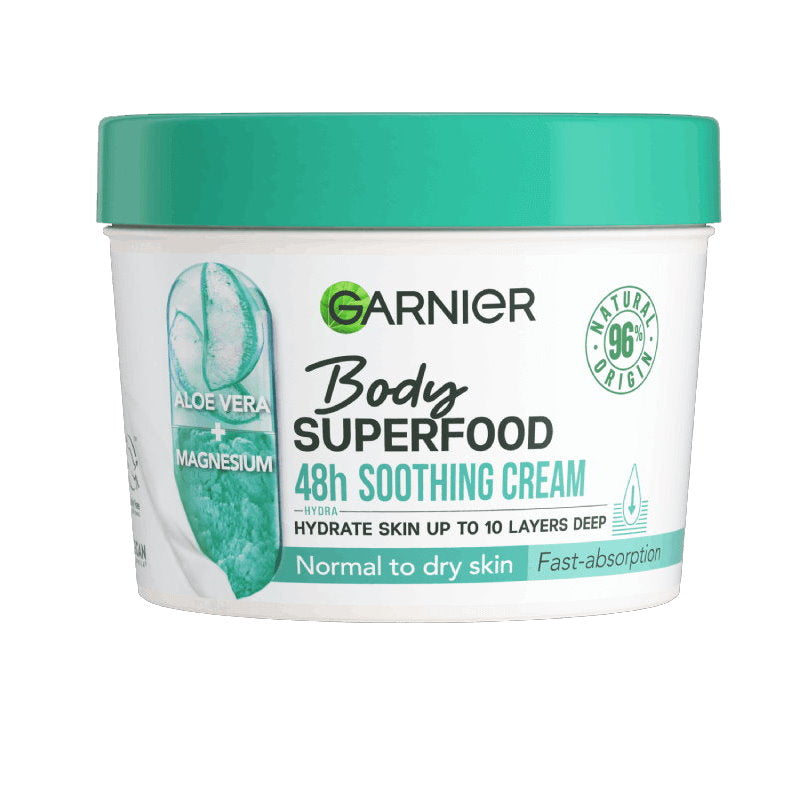 Garnier Body Superfood Aloe Vera & Magnesium Body Cream 380ml