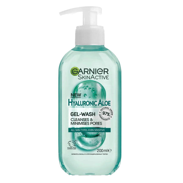 Garnier Skin Active Hyaluronic Aloe Gel Cleanser 200ml