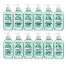 12x Garnier Skin Active Hyaluronic Aloe Gel Cleanser 200ml