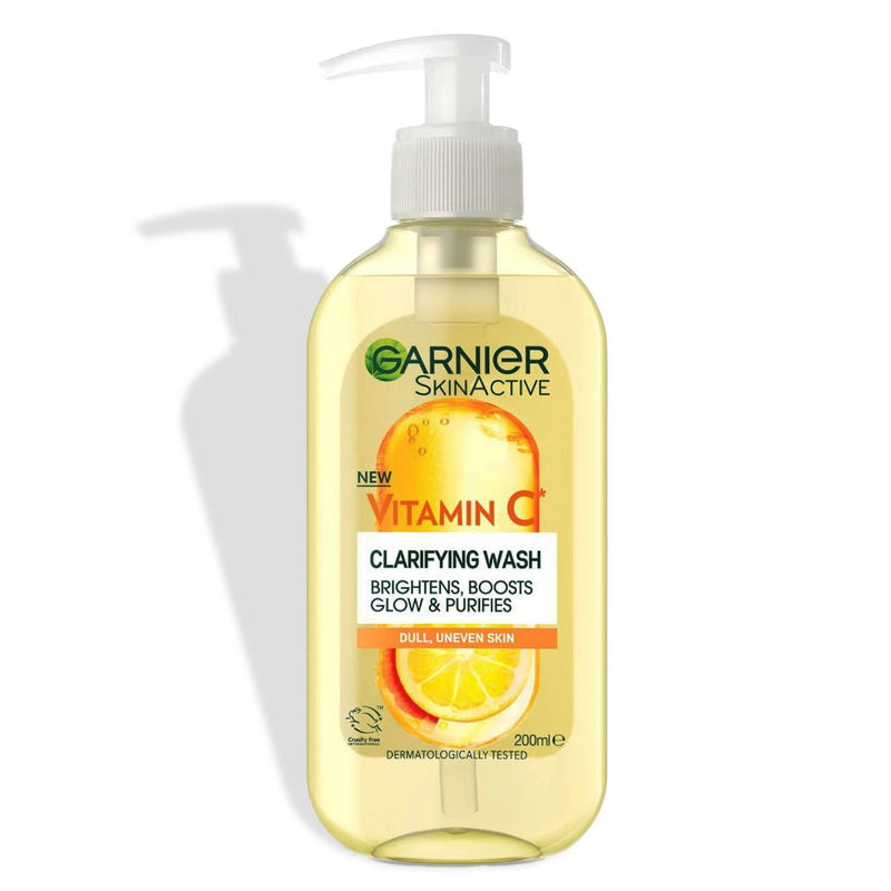 Garnier Skin Active Vitamin C Brightening Gel Cleanser 200ml