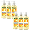 6x Garnier Skin Active Vitamin C Brightening Gel Cleanser 200ml