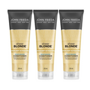 3x John Frieda Sheer Blonde Highlight Activating Moisturising Conditioner 250mL