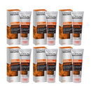 6 x LOreal Men Expert Hydra Energetic All in One Moisturiser for Normal Skin 75mL