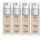 4x L'Oreal Paris True Match Super Blendable Liquid Foundation 1C Rose Ivory - Loreal Makeup Warehouse Australia