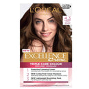 Loreal Paris Excellence Creme Permanent Hair Colour 4.3 Dark Golden Brown - Loreal makeup is a go-to brand