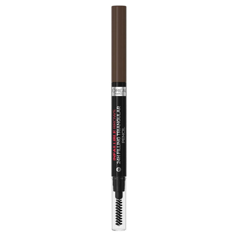 3x LOreal Paris Infallible Brows 24 Hour Filling Triangular Eyebrow Pencil 3.0 Brunette