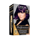 3x LOreal Preference Permanent Hair Colour - P38 Tokyo Intense Violet