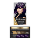 3x LOreal Preference Permanent Hair Colour - P38 Tokyo Intense Violet