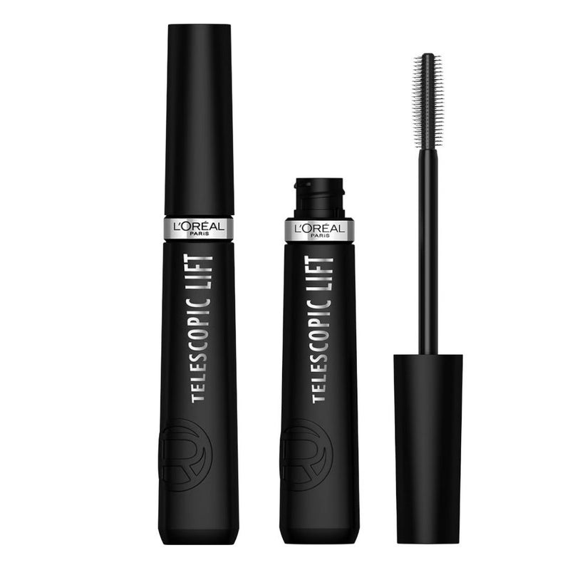 3x L'Oreal Paris Telescopic Lift Mascara 9.9ml Black