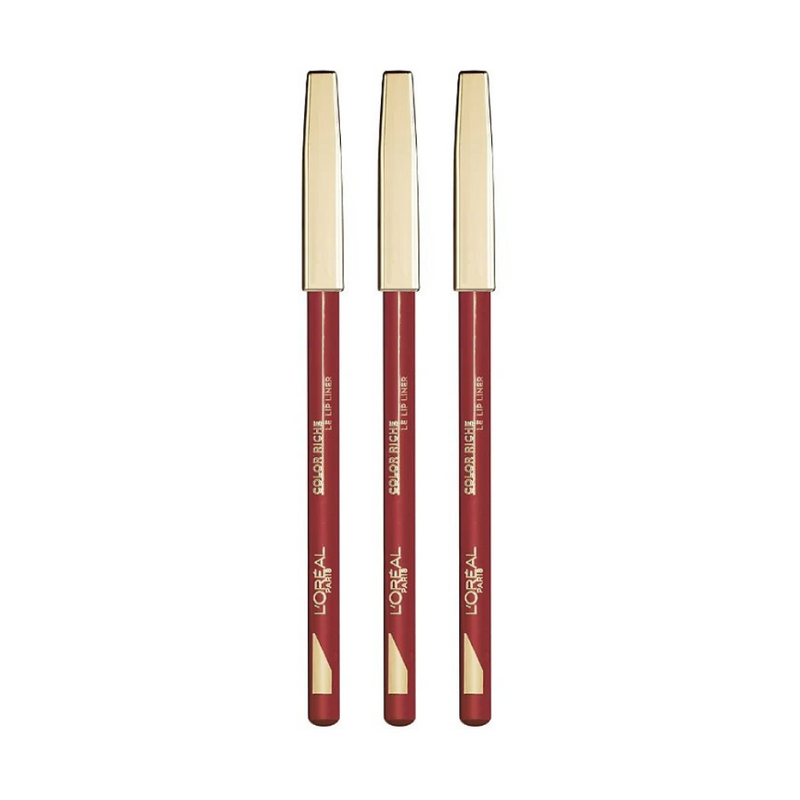 3x L'Oreal Paris Color Riche Lipliner 1.2g 126 Excusez Moi