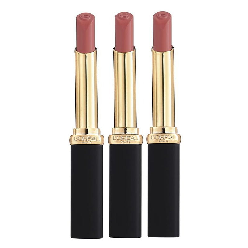 3x L'Oreal Paris Colour Riche Volume Matte Lipstick 103 Blush Audace - Loreal Makeup Australia