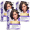 3x L'Oreal Paris Excellence Cool Creme Permanent Hair Colour 5.11 Ultra Light Brown