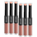 6x L'Oreal Paris Infallible 2 Step Lipstick 113 Invincible Sable