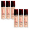 6x L'Oreal Paris Infallible 32H Fresh Wear Foundation SPF 25 30ml 145 Cool Undertone