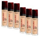 6x L'Oreal Paris Infallible 32H Fresh Wear Foundation SPF 25 30ml 220 Neutral Undertone