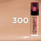 6x L'Oreal Paris Infallible 32H Fresh Wear Foundation SPF 25 30ml 300 Amber