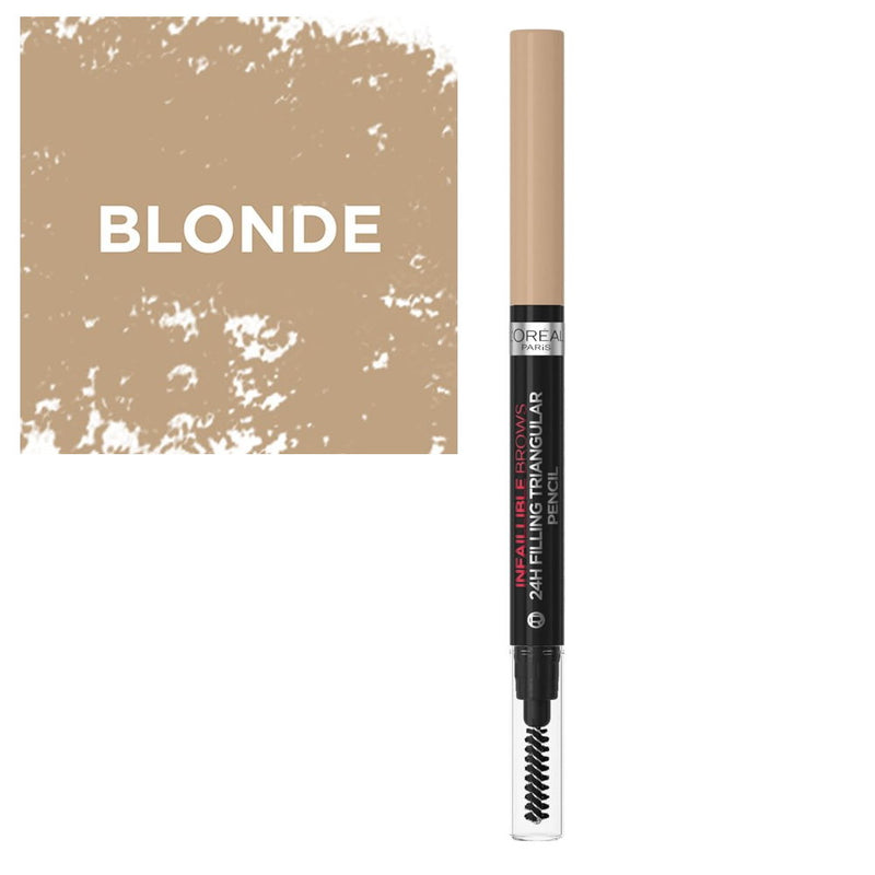 L'Oreal Paris Infallible Brows 24 Hour Filling Triangular Pencil 7.0 Blonde