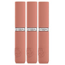 3x L'Oreal Paris Le Matte Resistance Liquid Lipstick 5ml 601 Worth It