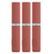 3x L'Oreal Paris Le Matte Resistance Liquid Lipstick 5ml 635 Worth It Medium