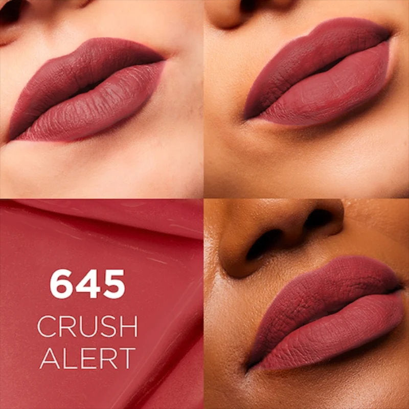 3x L'Oreal Paris Le Matte Resistance Liquid Lipstick 5ml 645 Crush Alert