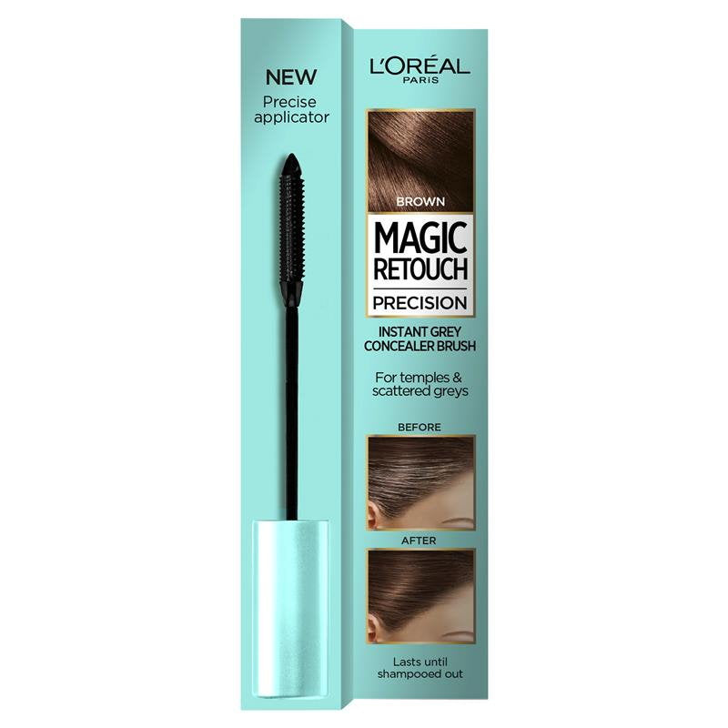 9x L'Oreal Paris Magic Retouch Precision Hair Concealer 8ml 3 Brown